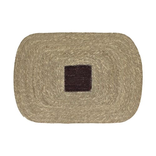 Pomax Quadri placemat zeegras 50x35cm