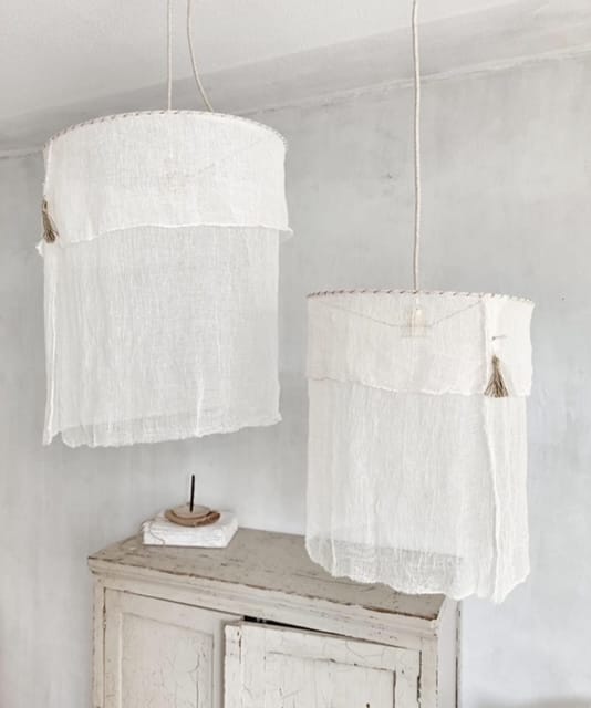 Chérie Chérie Hanglamp Suspension Souple Ecru
