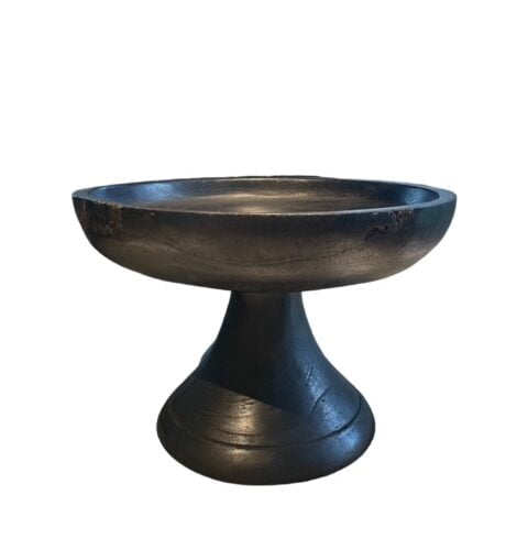 Wayan schaal op voet zwart