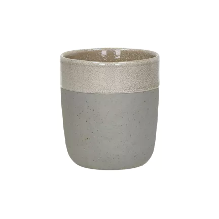 Pomax Koffiemok en schotel Spiro Seashell