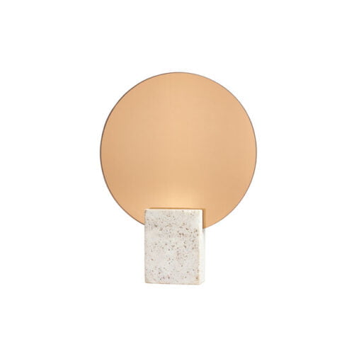 Wellmark Travertine Spiegel 20cm
